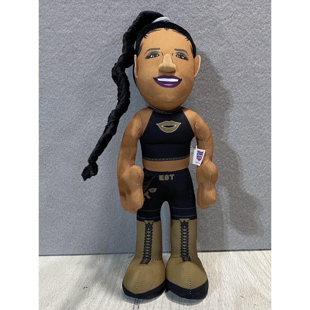 WWE Bianca Belair Bleacher Creatures 10" Plush Figure Doll Wrestling Collectable